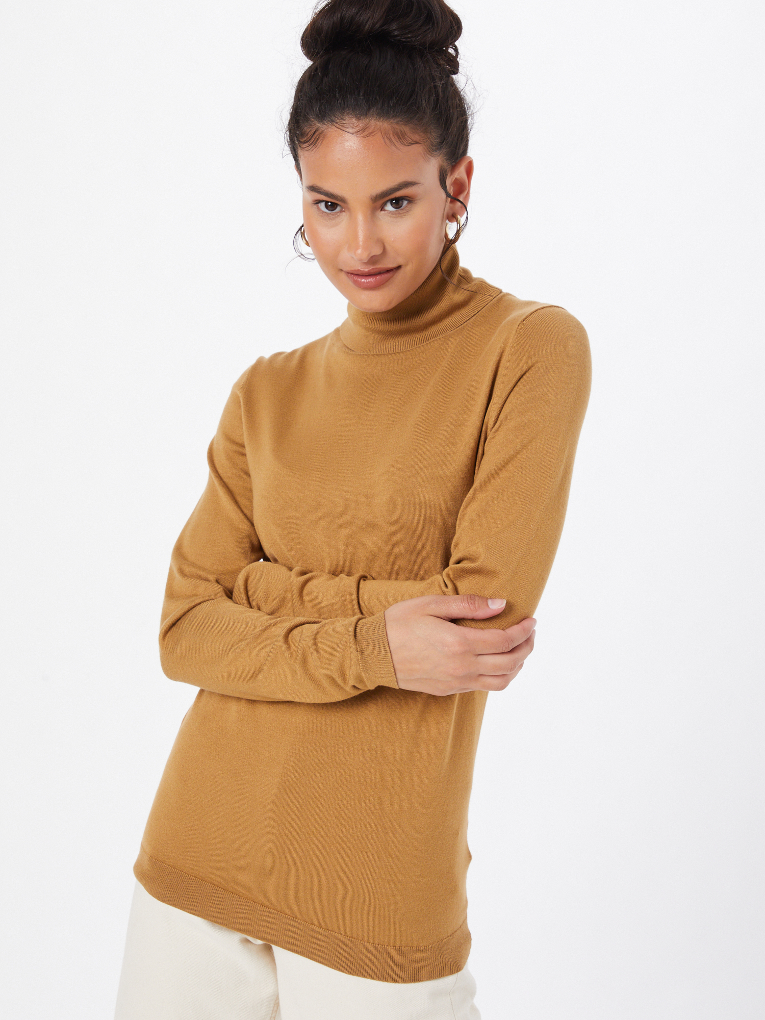 Odzież Swetry & dzianina ESPRIT Sweter w kolorze Brązowym 