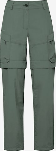 VAUDE Outdoor trousers 'Neyland Cargo' in Green: front