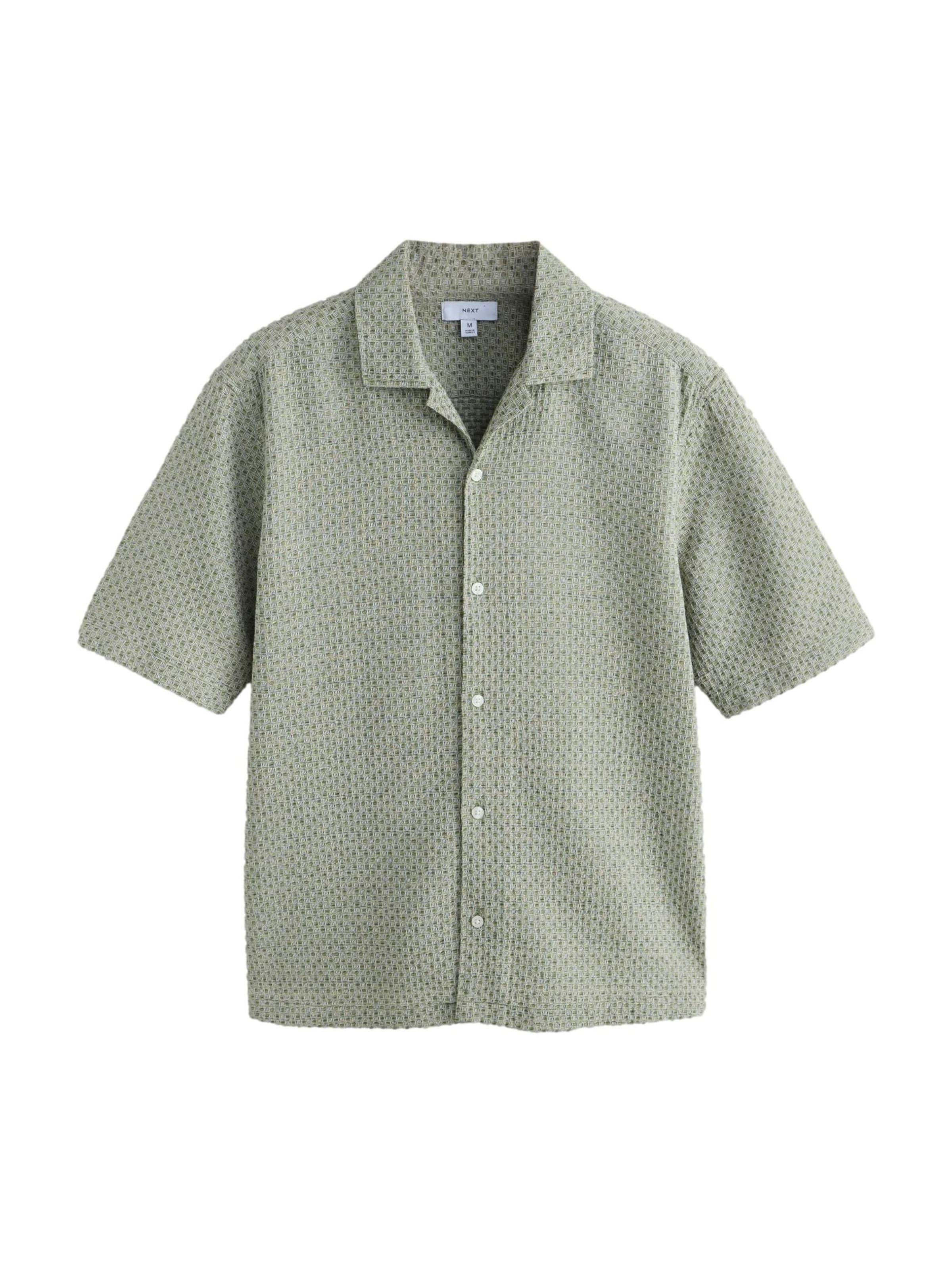 Coupe regular Chemise Next en vert : devant