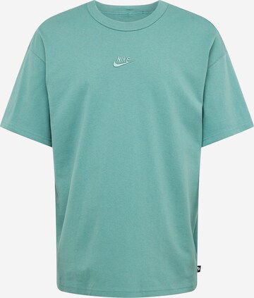 Tricou 'Essential' de la Nike Sportswear pe verde: față