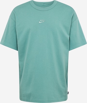 Nike Sportswear Tričko 'Essential' - Zelená: predná strana