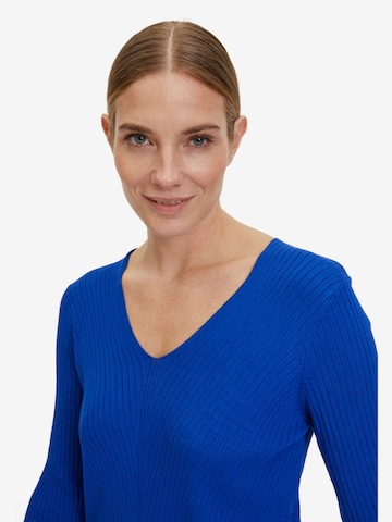 Vera Mont Gebreide jurk in Blauw