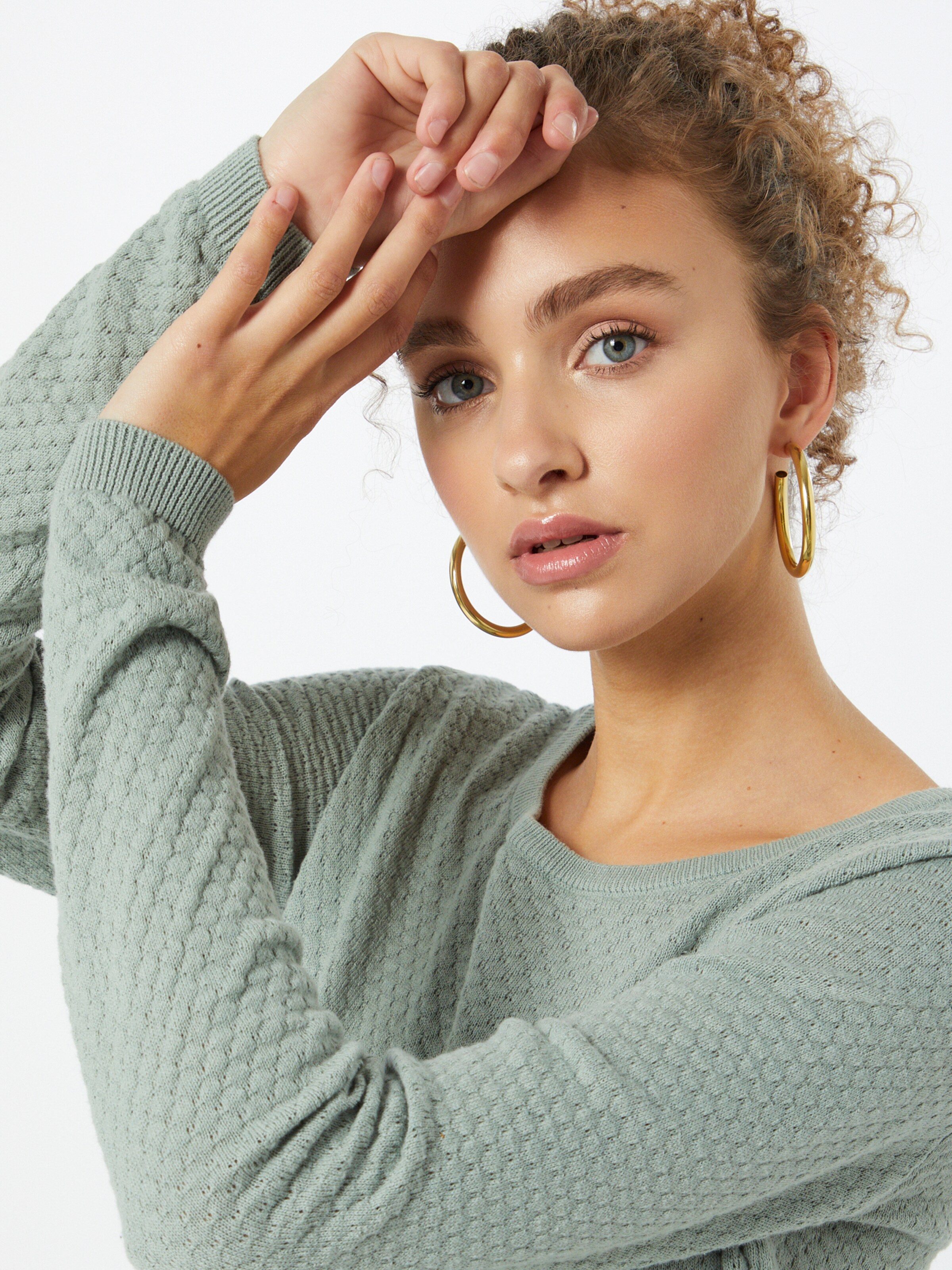 Frauen Pullover & Strick VERO MODA Pullover 'Care' in Mint - OS59376 Frauen Pullover & Strick VERO MODA Pullover 'Care' in Mint - OS59376
