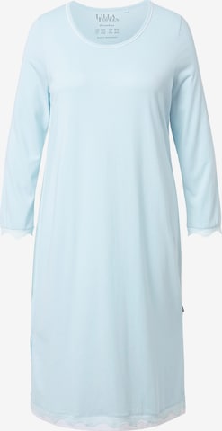 Ulla Popken Nachthemd in Blau: Vorderseite