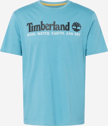 TIMBERLAND Tričko – modrá: přední strana