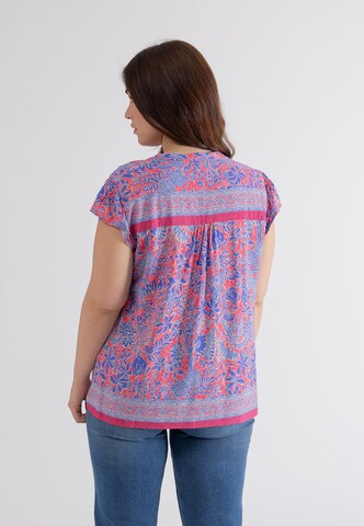 October Blouse in Blauw