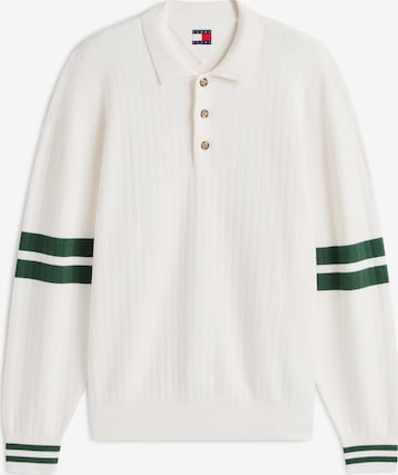 Tommy Jeans Neulepaita '90s' värissä valkoinen: etupuoli