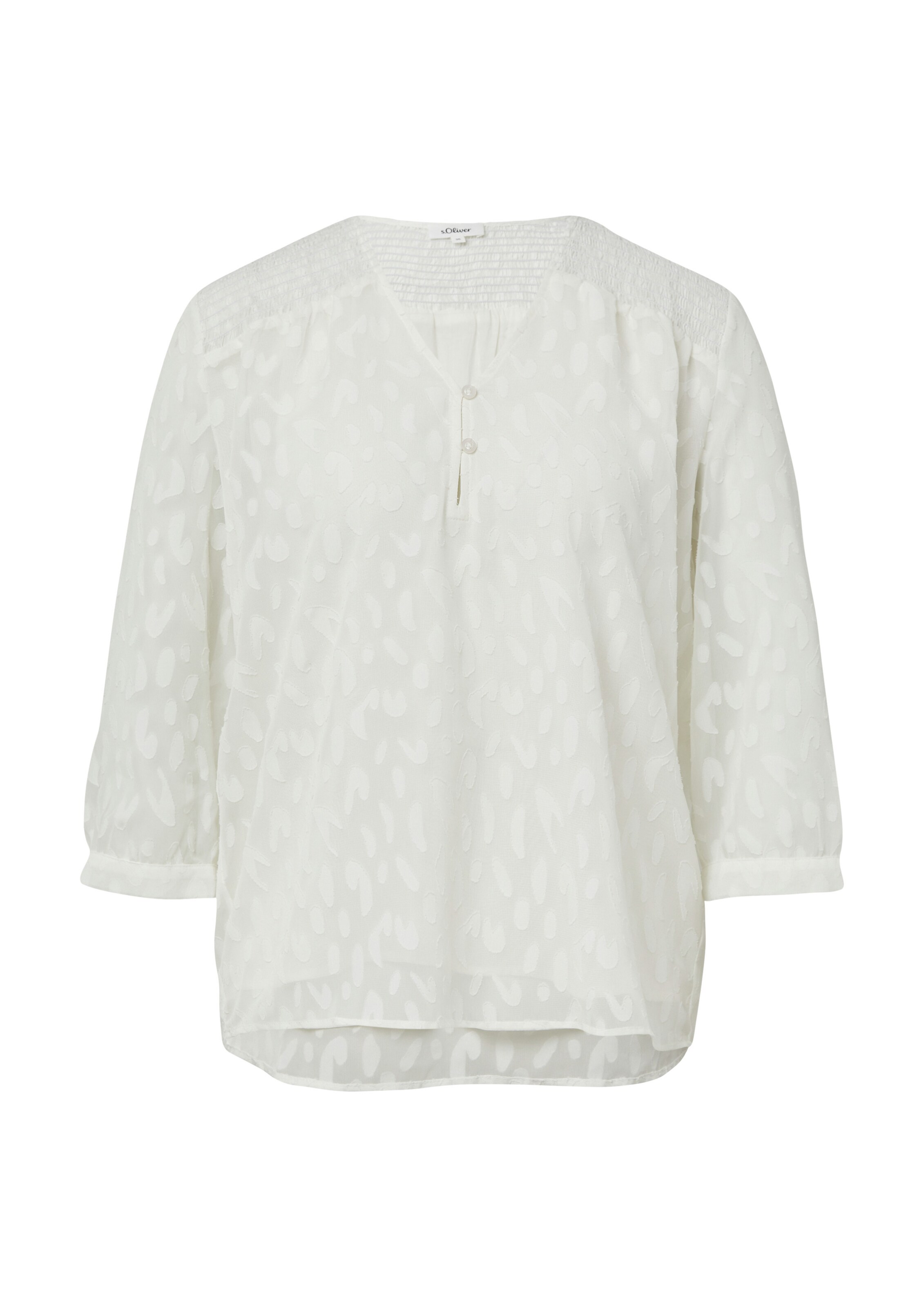 s.Oliver Blouse in Beige: front