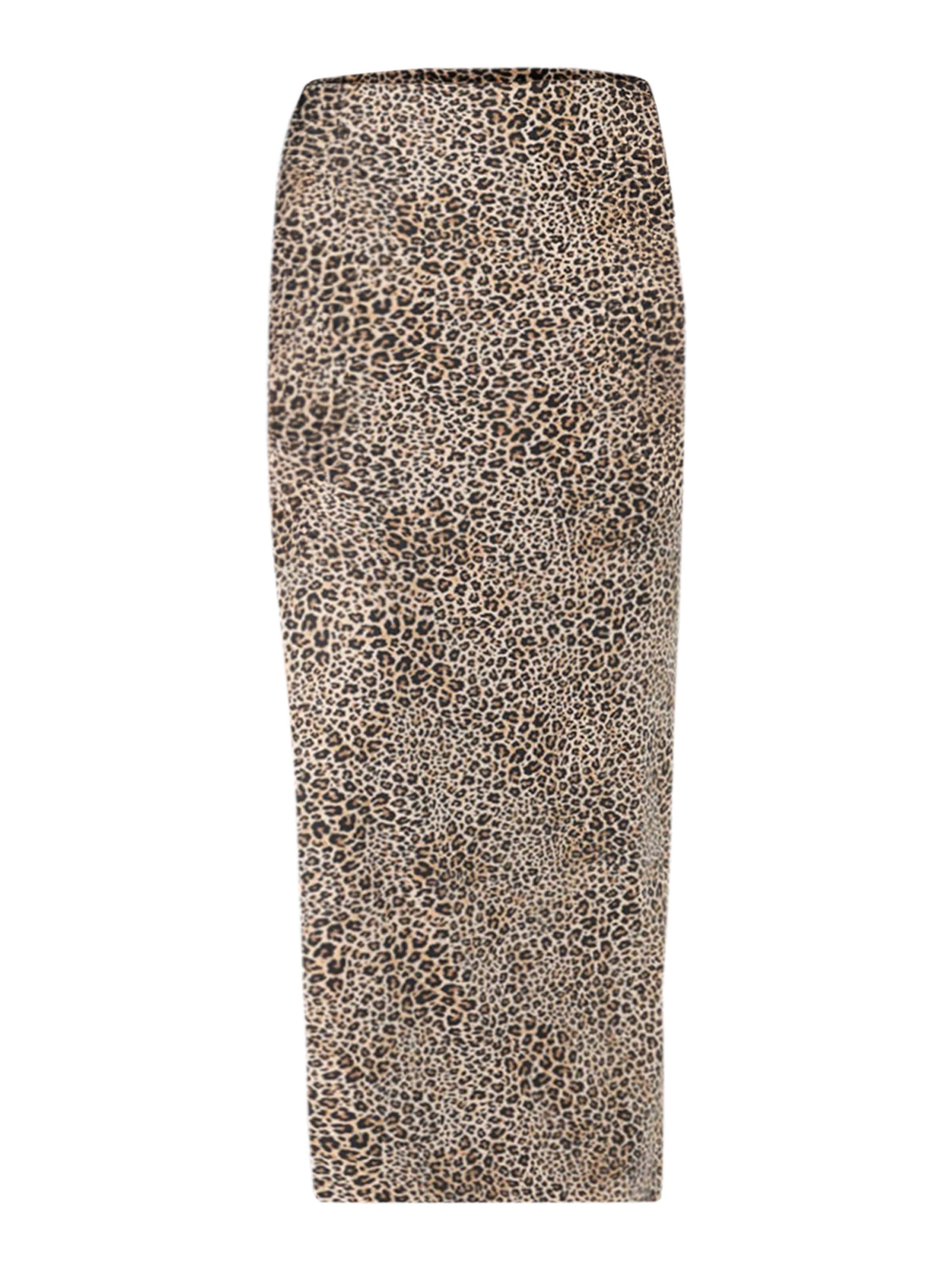 No Matter What Skirt in Beige: front