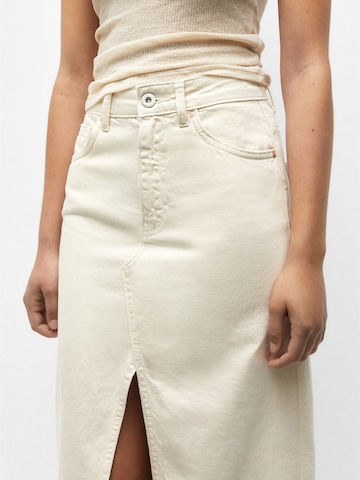 Pull&Bear Rok in Beige