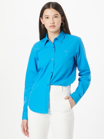 Camicia da donna di HUGO in blu: frontale