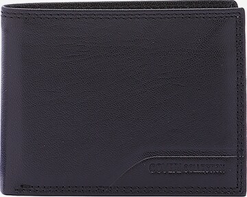 Portamonete di Coveri Collection in nero: frontale
