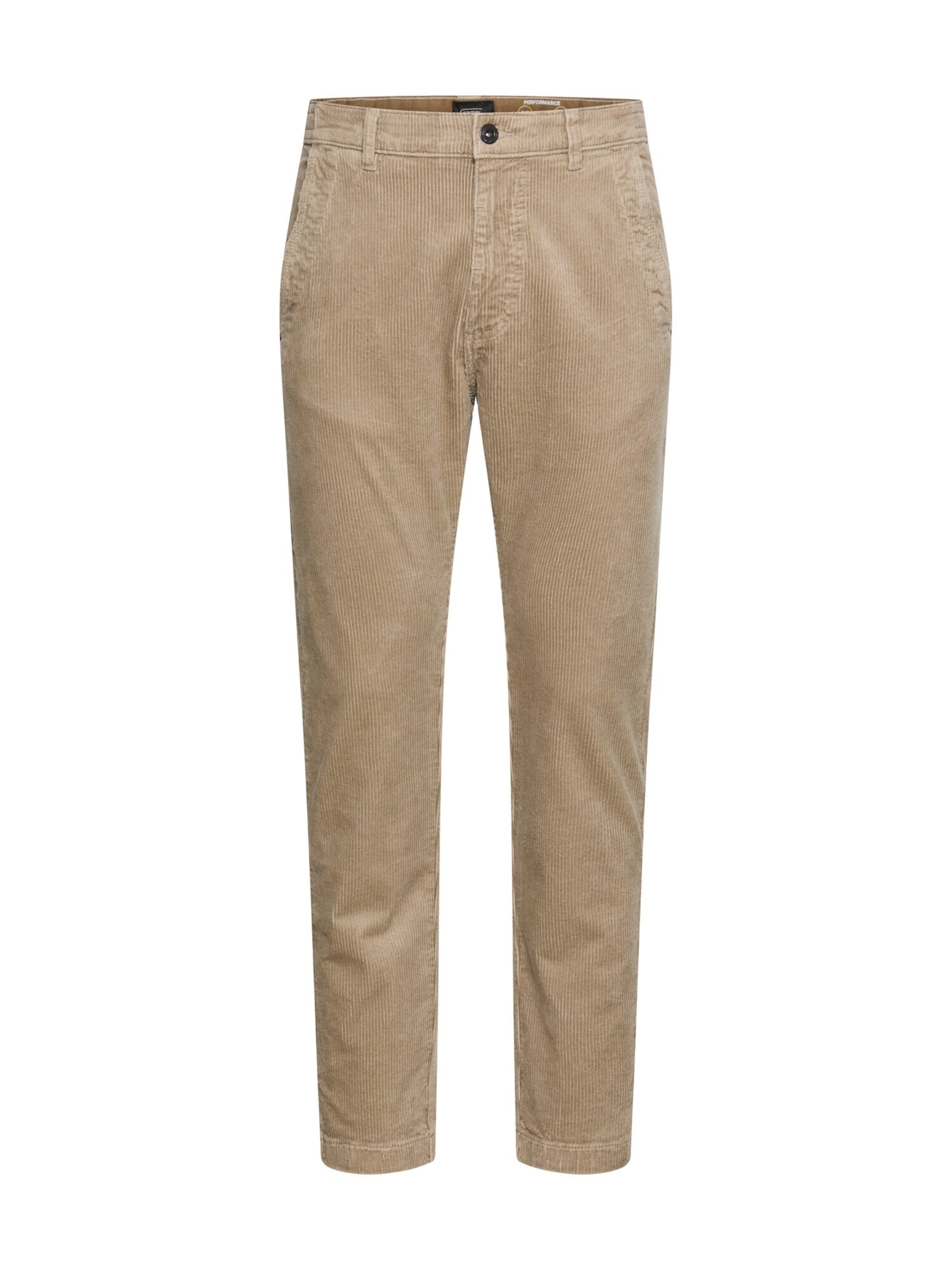 CAMEL ACTIVE Regular Chino Pants in Beige: front