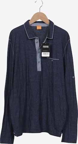BOSS Orange Poloshirt L in Blau: Vorderseite