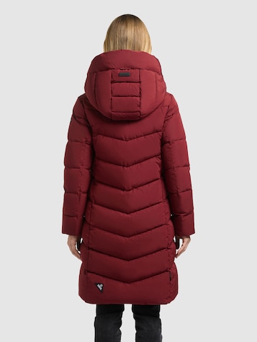 khujo Winter Coat 'Mikia4' in Red