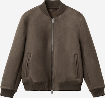 MANGO MANPrijelazna jakna 'Anil' - smeđa boja: prednji dio