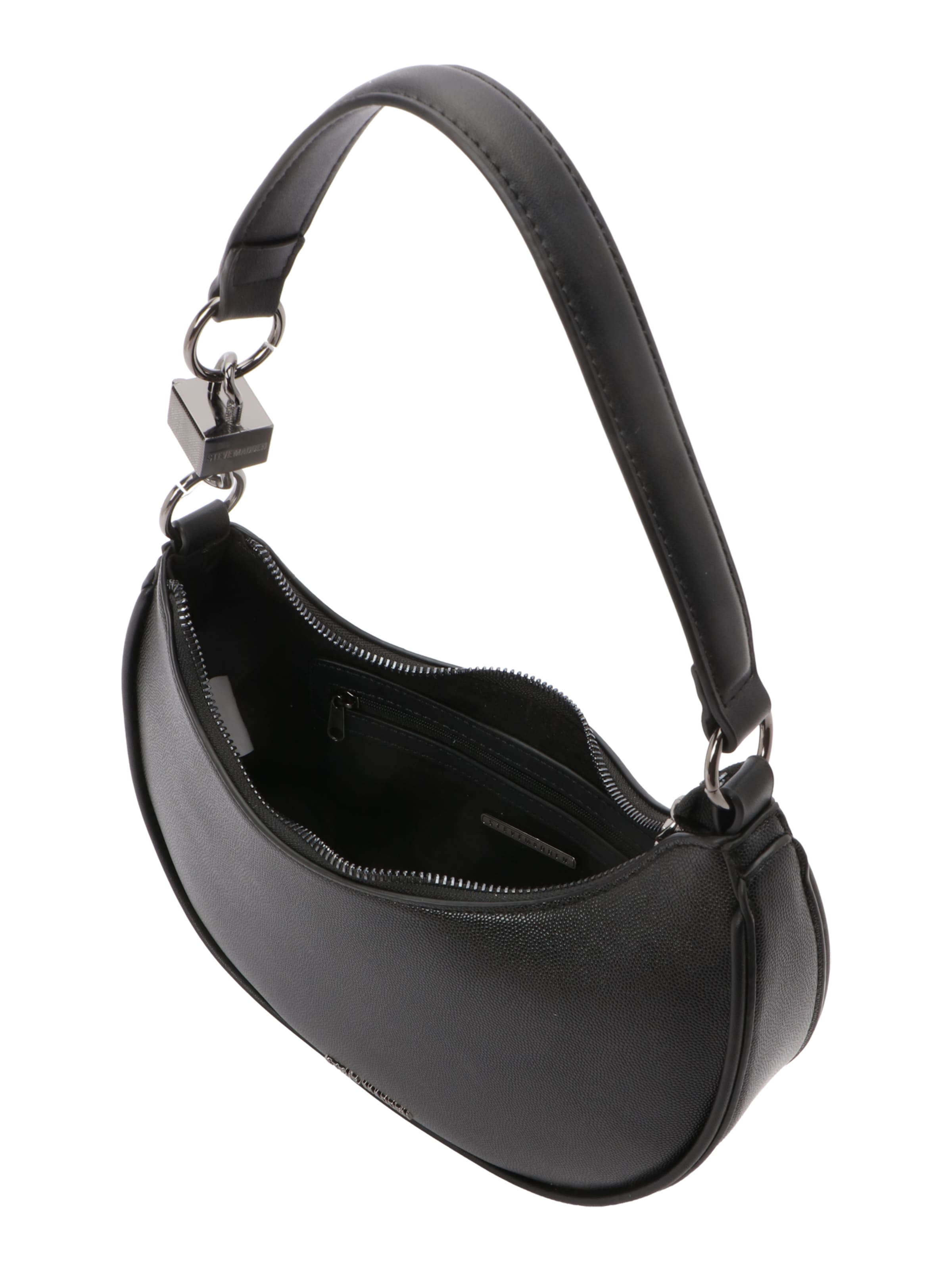 STEVE MADDEN - Mala de ombro em preto: topo