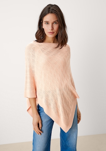 s.Oliver Cape in Pink: front