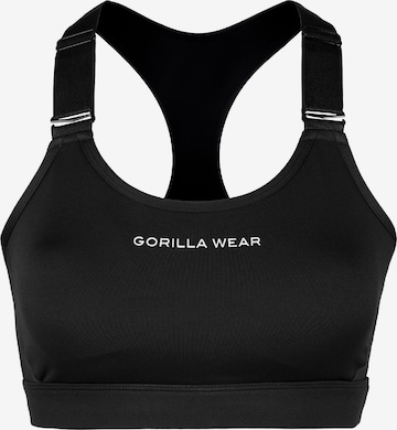 Bustier Soutien-gorge 'Monroe' Gorilla Wear en noir : devant