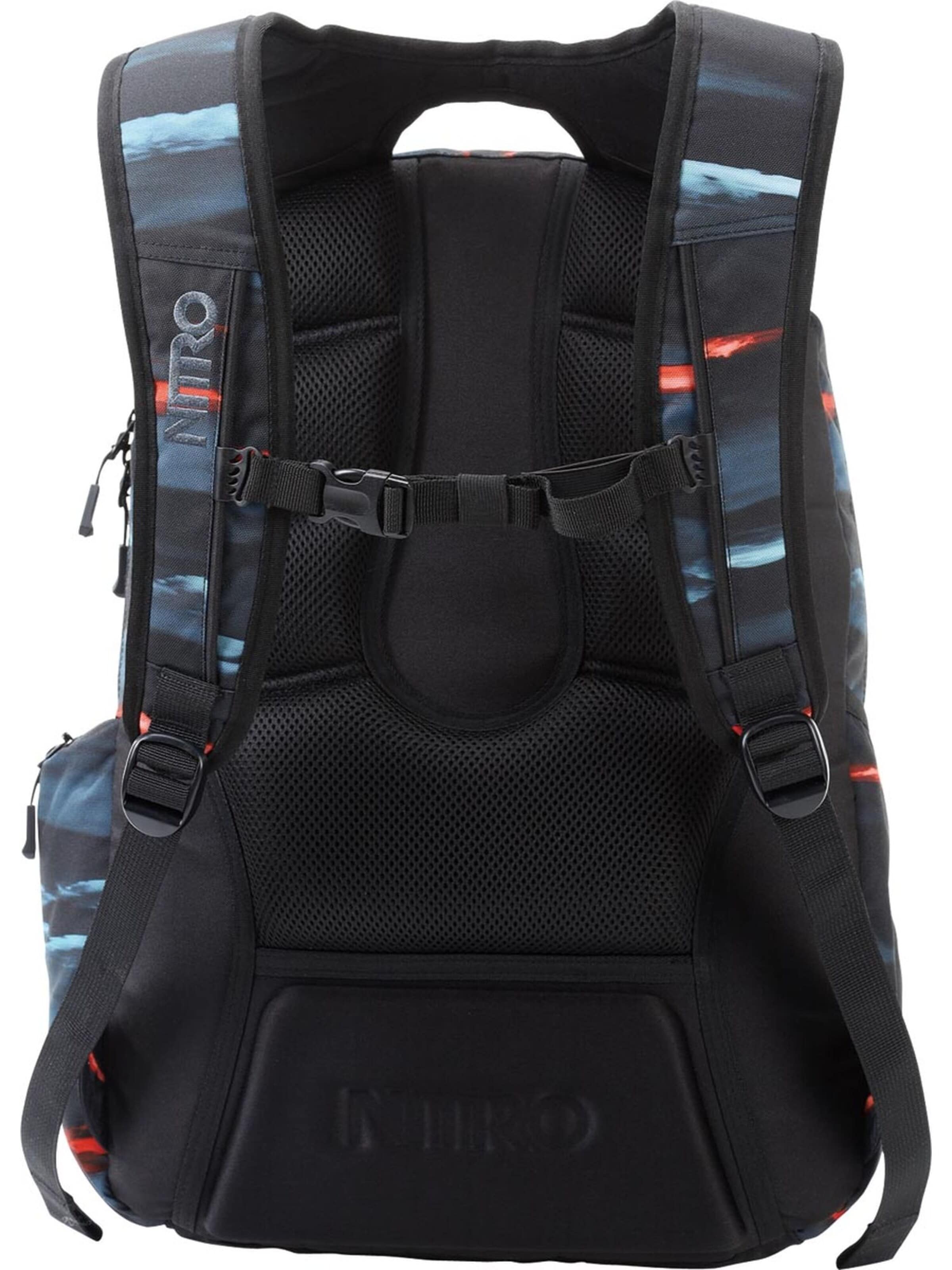 NitroBags Rucksack Hero in Blau: Vorderseite