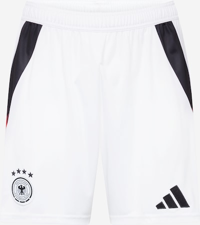 ADIDAS PERFORMANCE Workout Pants 'DFB 24' in Red / Black / White, Item view