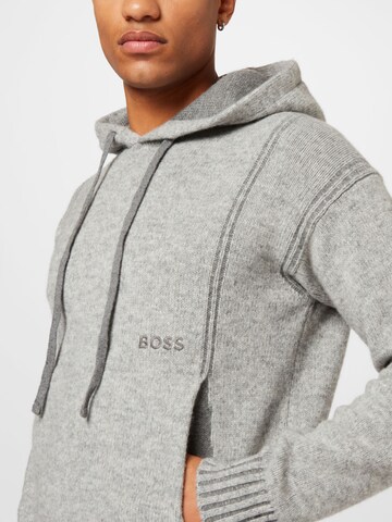 BOSS Sweater 'Kushet' in Grey