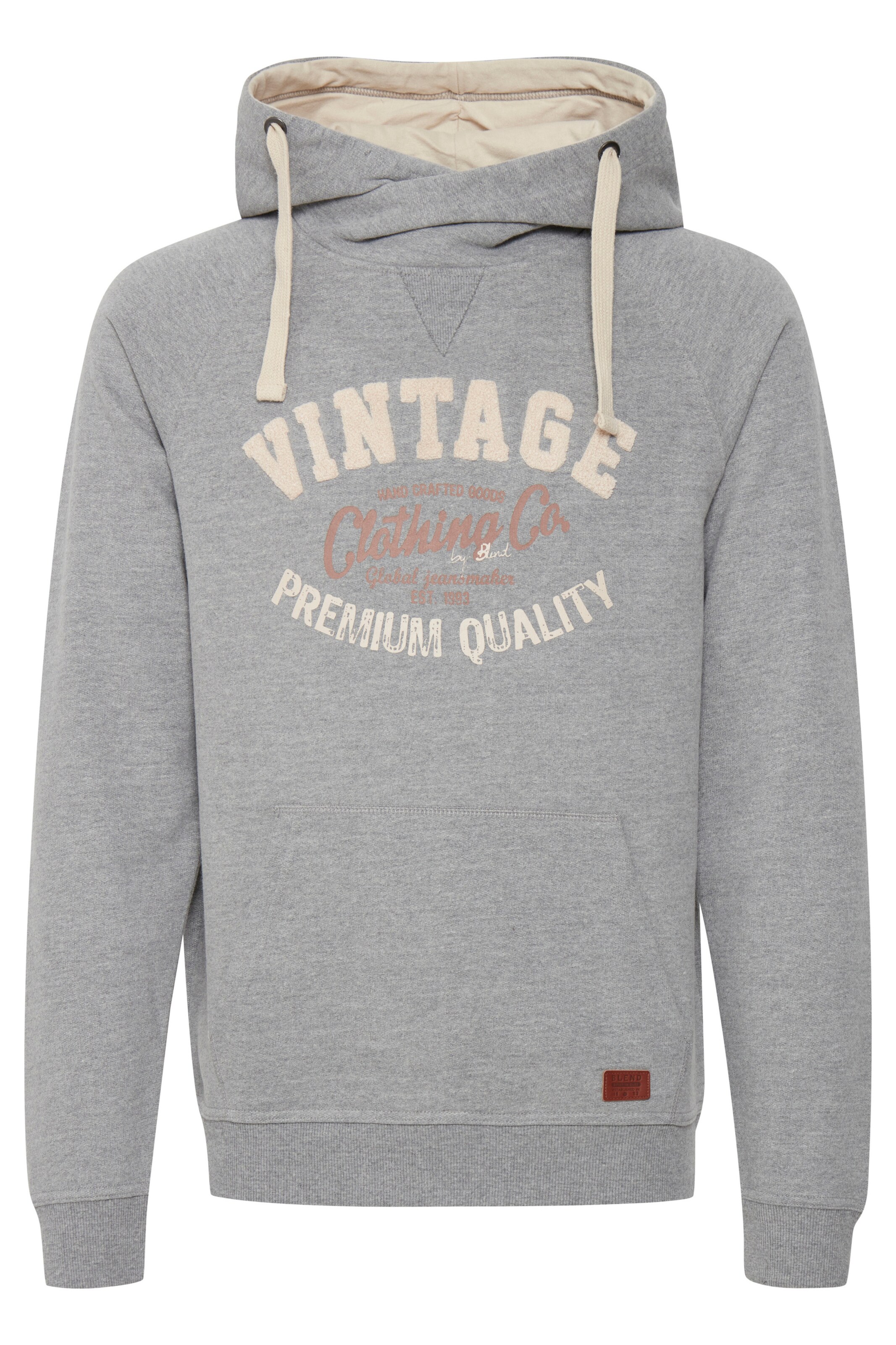 BLEND Sweatshirt 'Alejandro' in Grijs: voorkant