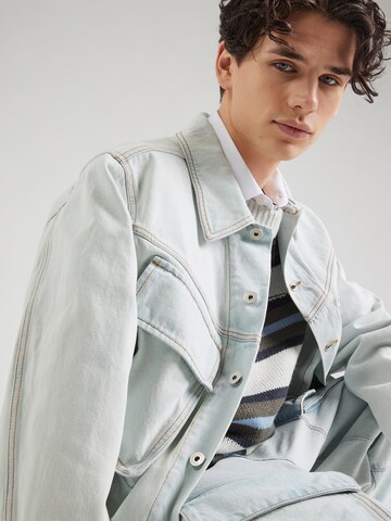 Marcelo Burlon Between-Season Jacket in Blue