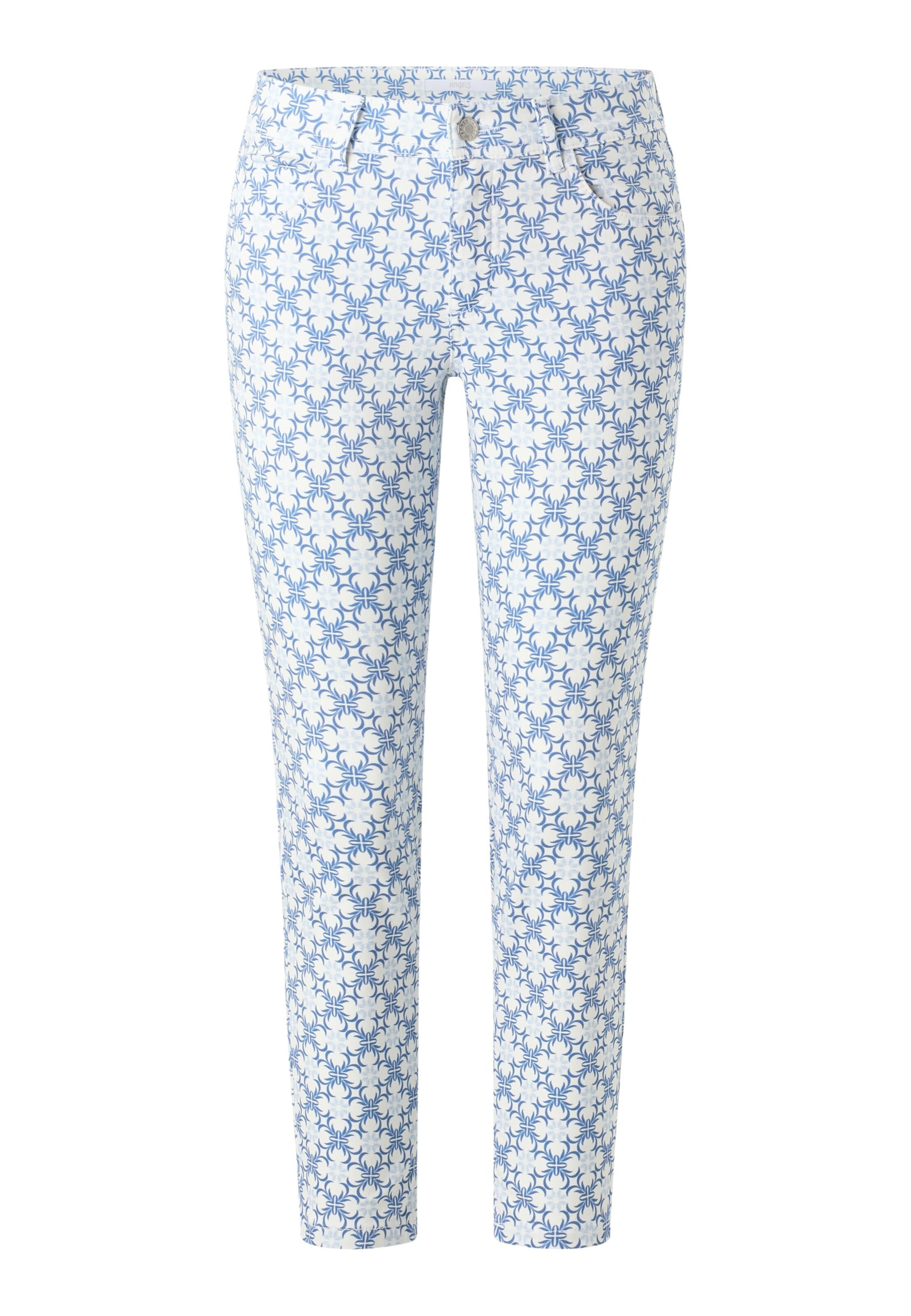 Angels Slimfit Hose 'Ornella' in Blau: Vorderseite