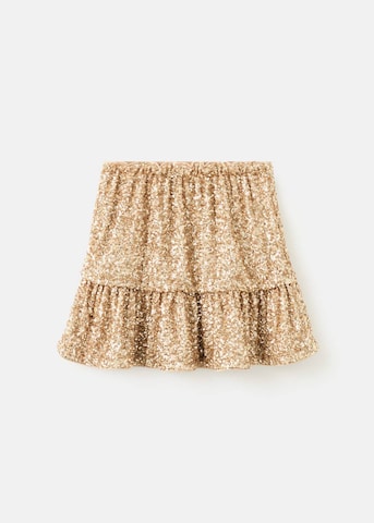 MANGO KIDS Skirt 'Doraset' in Gold