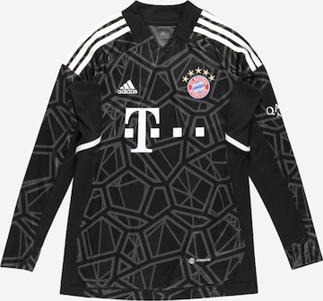ADIDAS PERFORMANCE Performance Shirt 'Fc Bayern 22/23 Goalkeeper' in Black: front
