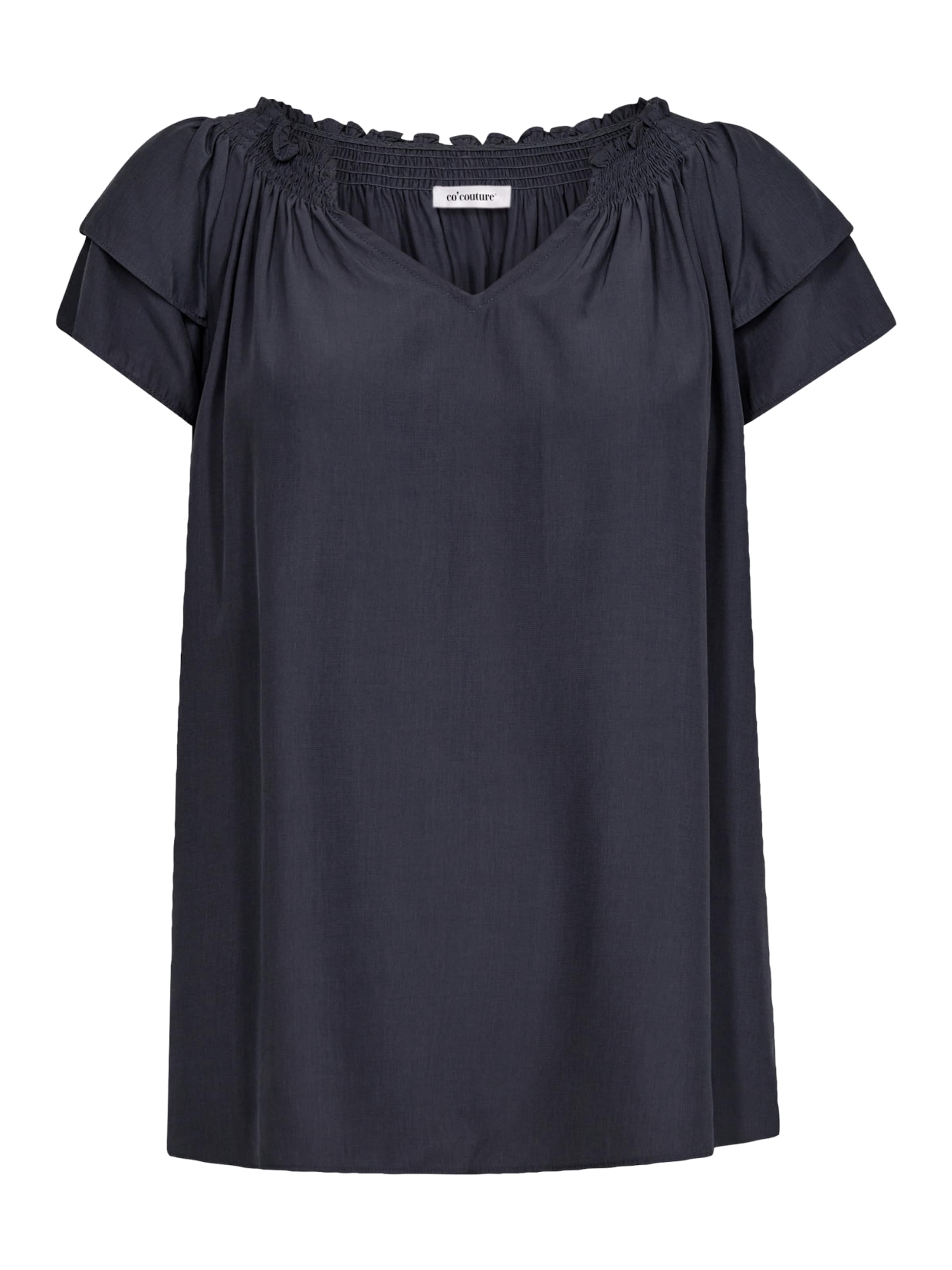 Camicia da donna 'Sunrise' di co'couture in blu: frontale