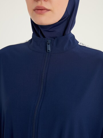 MARINA High neck Swimsuit Dress 'Marina Aufschrift M2507-2' in Blue