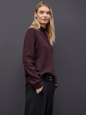 STREET ONE Sweter w kolorze fioletowy