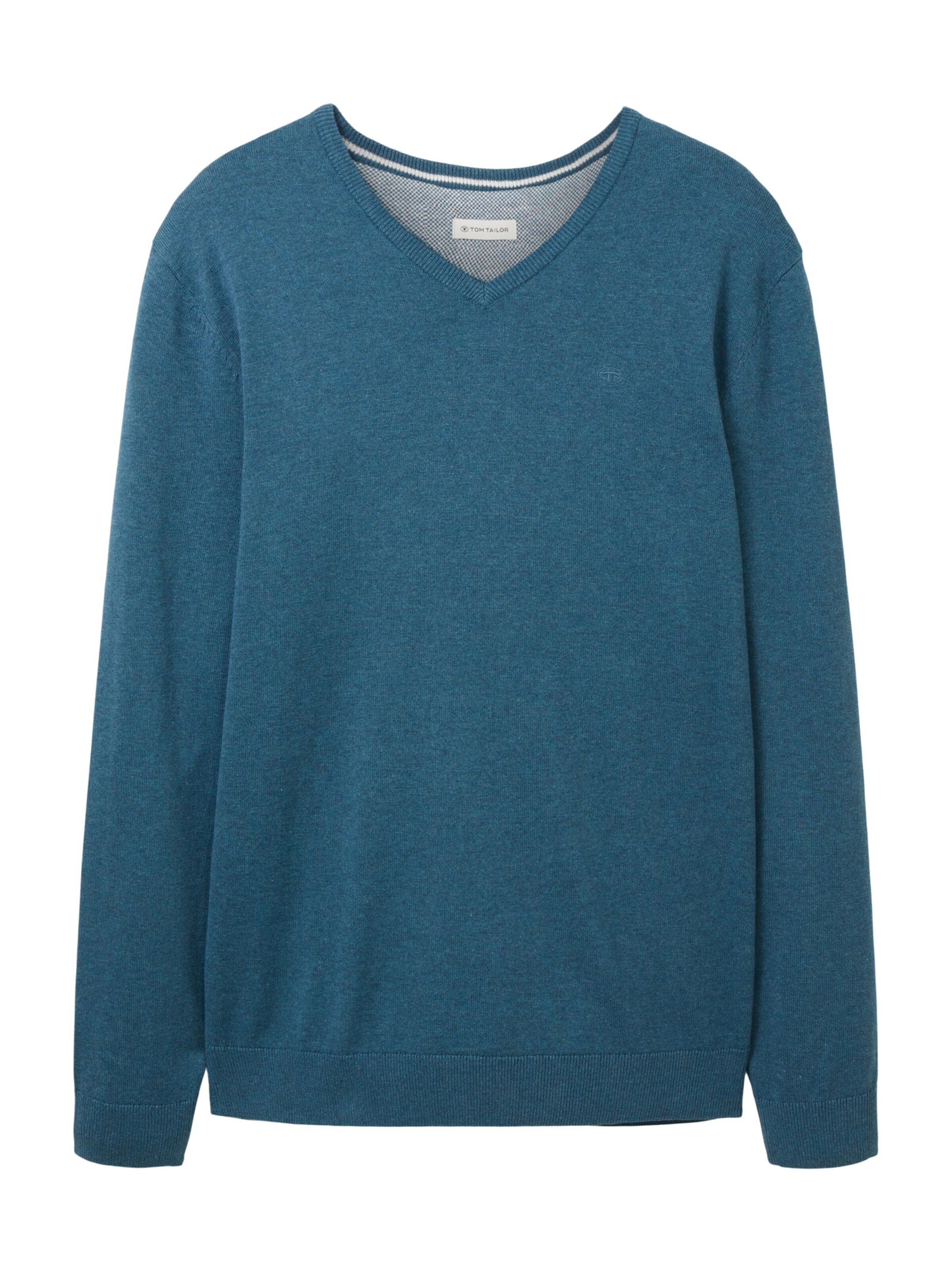 TOM TAILOR Sweter w kolorze zielony: przód