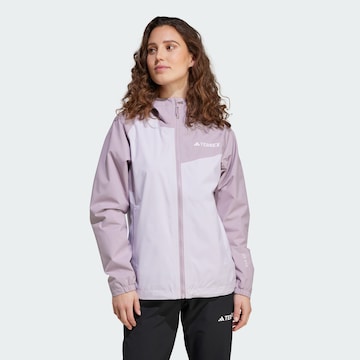 ADIDAS TERREX Outdoorjas in Lila: voorkant