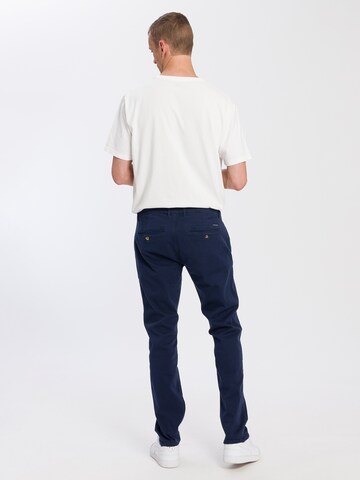 CROSS JEANS Slimfit Hose in Blau