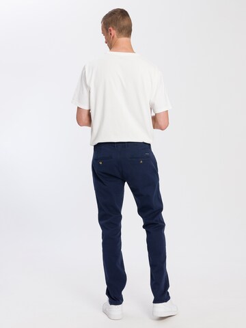 Cross Jeans Slimfit Hose in Blau