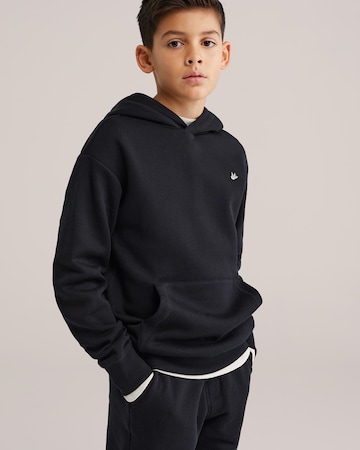 Sweat WE Fashion en noir : devant