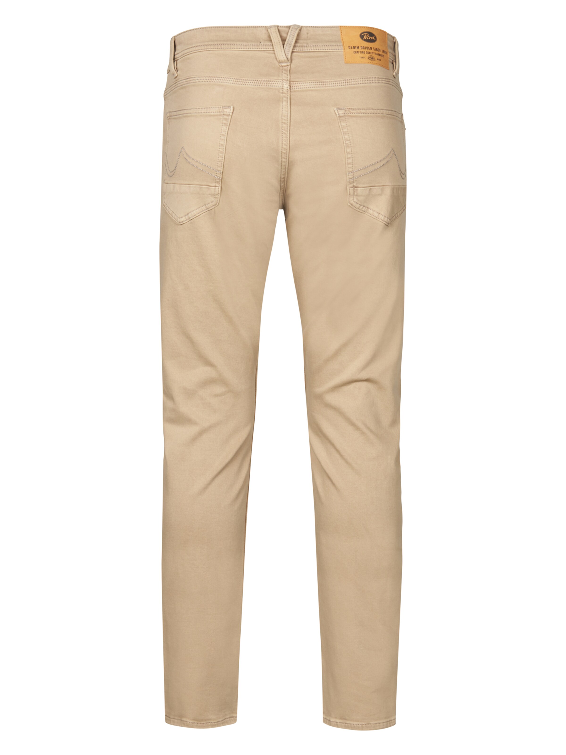 Petrol Industries Tapered Trousers in Brown