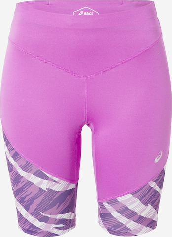ASICS Sportovní kalhoty – fialová: přední strana