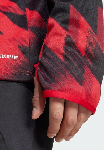 ADIDAS PERFORMANCE Sports sweatshirt 'Manchester United 25/26 Pre-Match' in Red