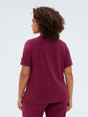 Haut Fiorella Rubino en rouge