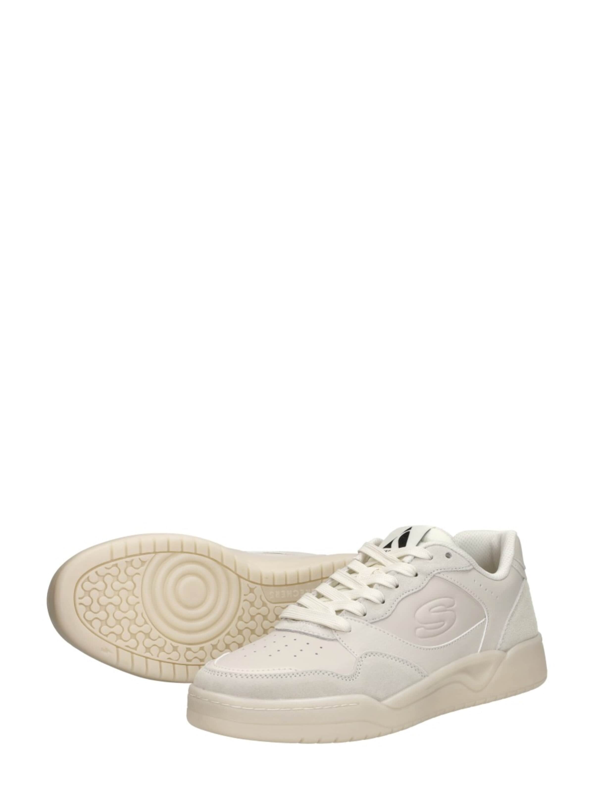 SKECHERS Sneakers laag 'Koopa Court - Volley Low Varsity' in Wit