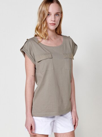 T-shirt KOROSHI en vert