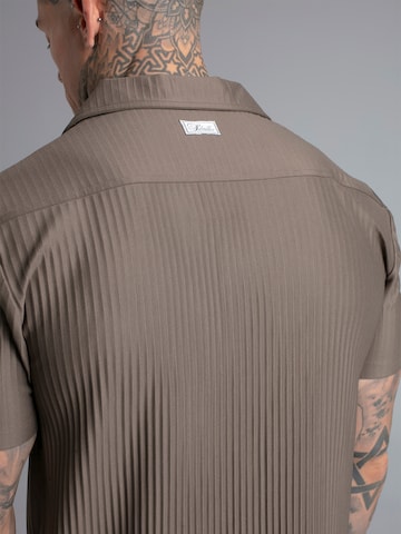 SikSilk Shirt in Brown