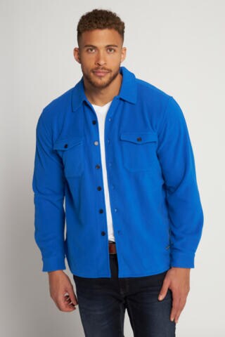 JP1880 Regular fit Button Up Shirt in Blue: front