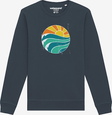 Watapparel Sweatshirt ' Summer Sun ' in Grijs: voorkant