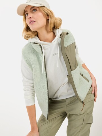 CAMEL ACTIVE Hoodie aus reiner Baumwolle in Weiß