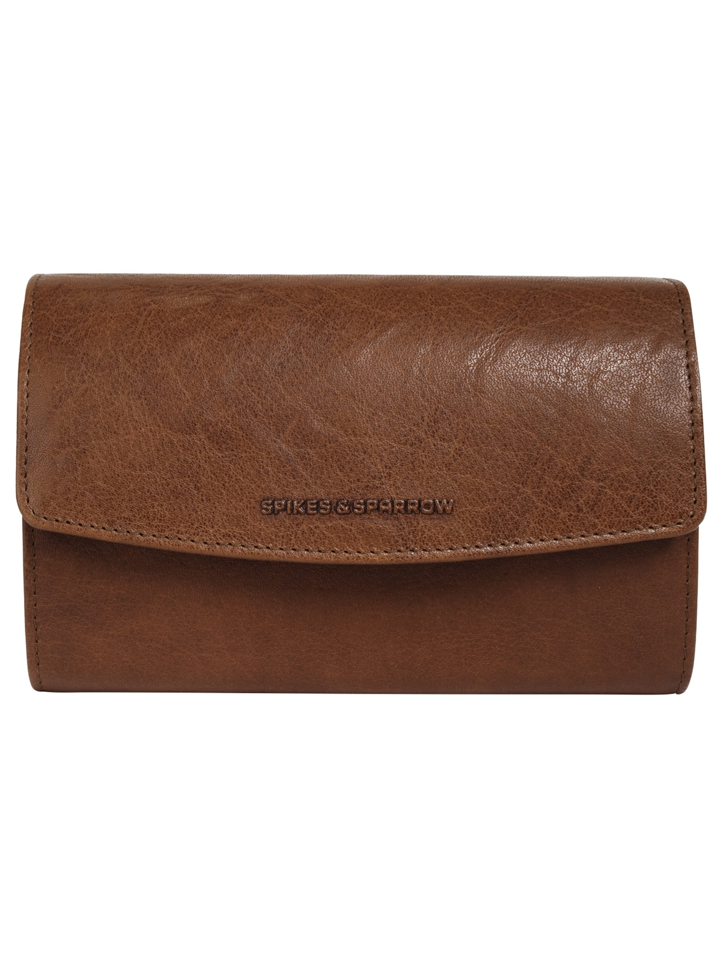 Porte-monnaies Spikes & Sparrow en marron : devant